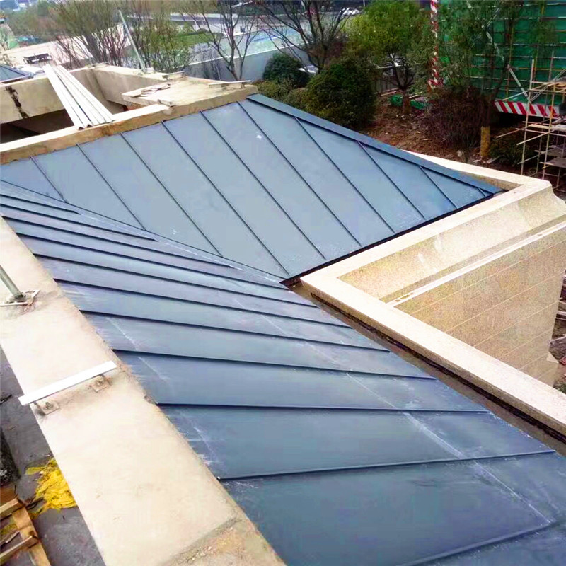 供应25-430立边咬合式铝镁锰屋面板