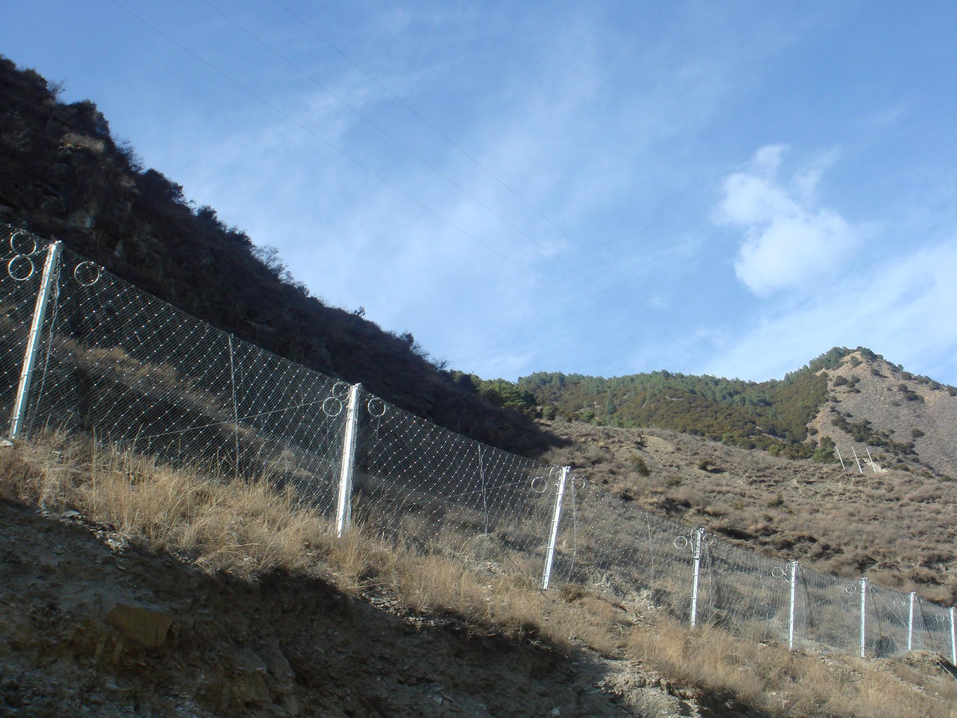 贵州山体落石防护网被动防护网厂家批发