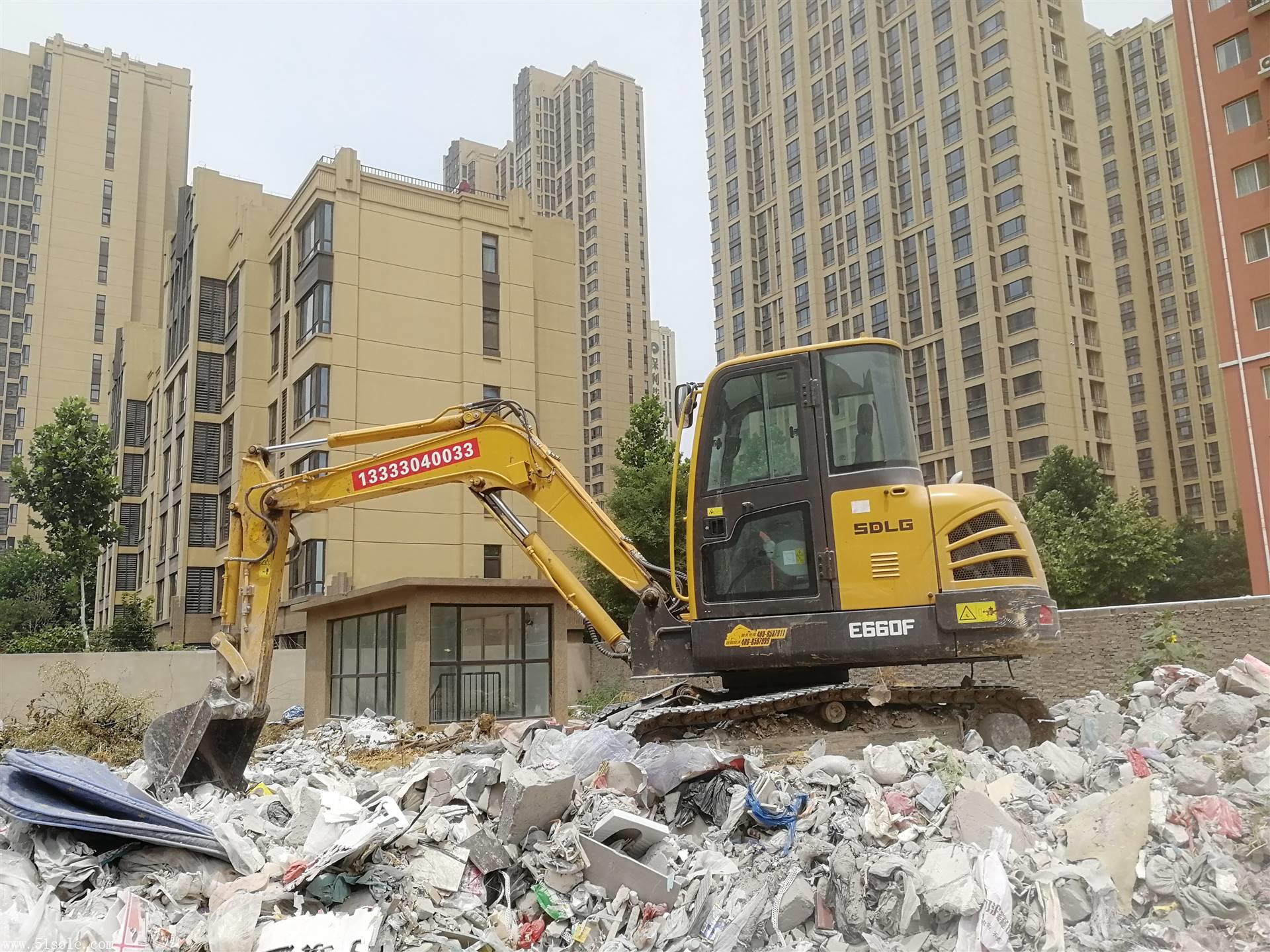 石家庄挖掘机出租 60勾机租赁临工