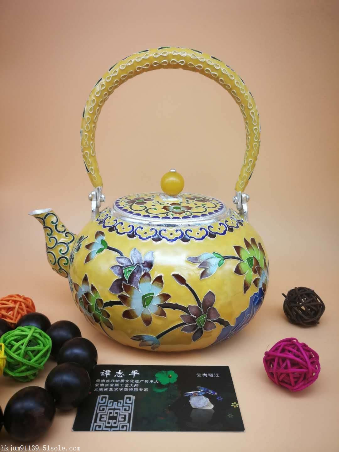 珐琅彩全琅烧水壶