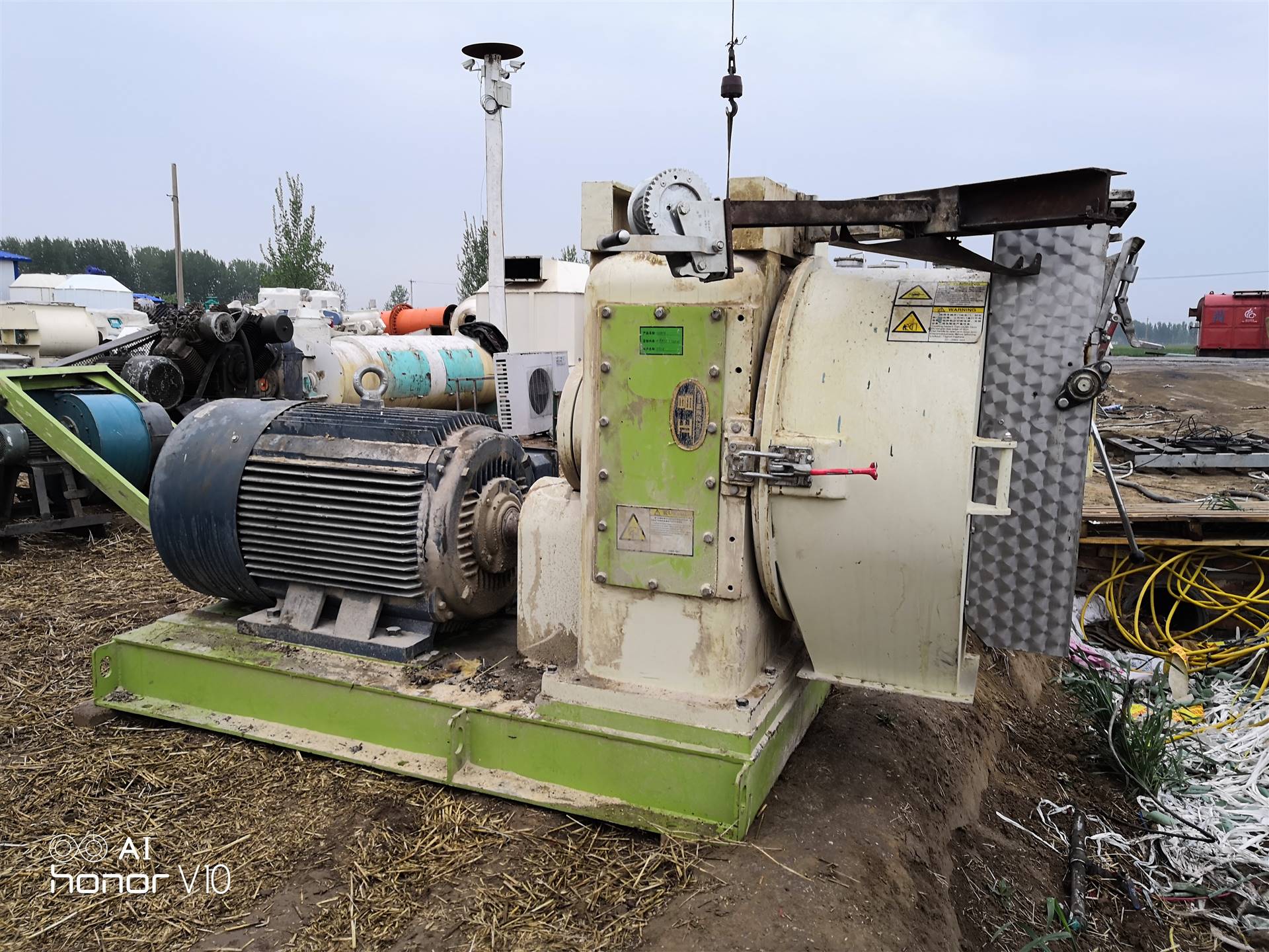 转让正昌420型饲料二手颗粒机 350饲料颗粒机