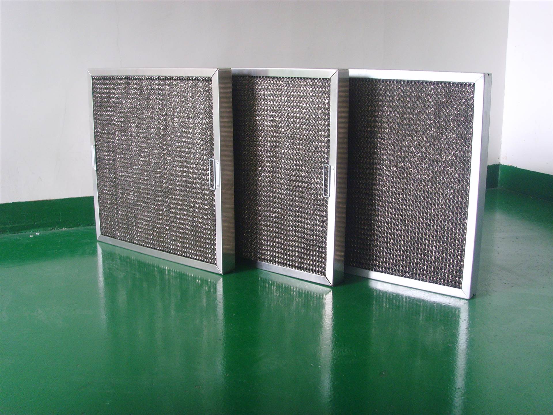 专业生产蜂窝式除油烟网 圆形商用油烟滤网 可水洗油雾过滤网