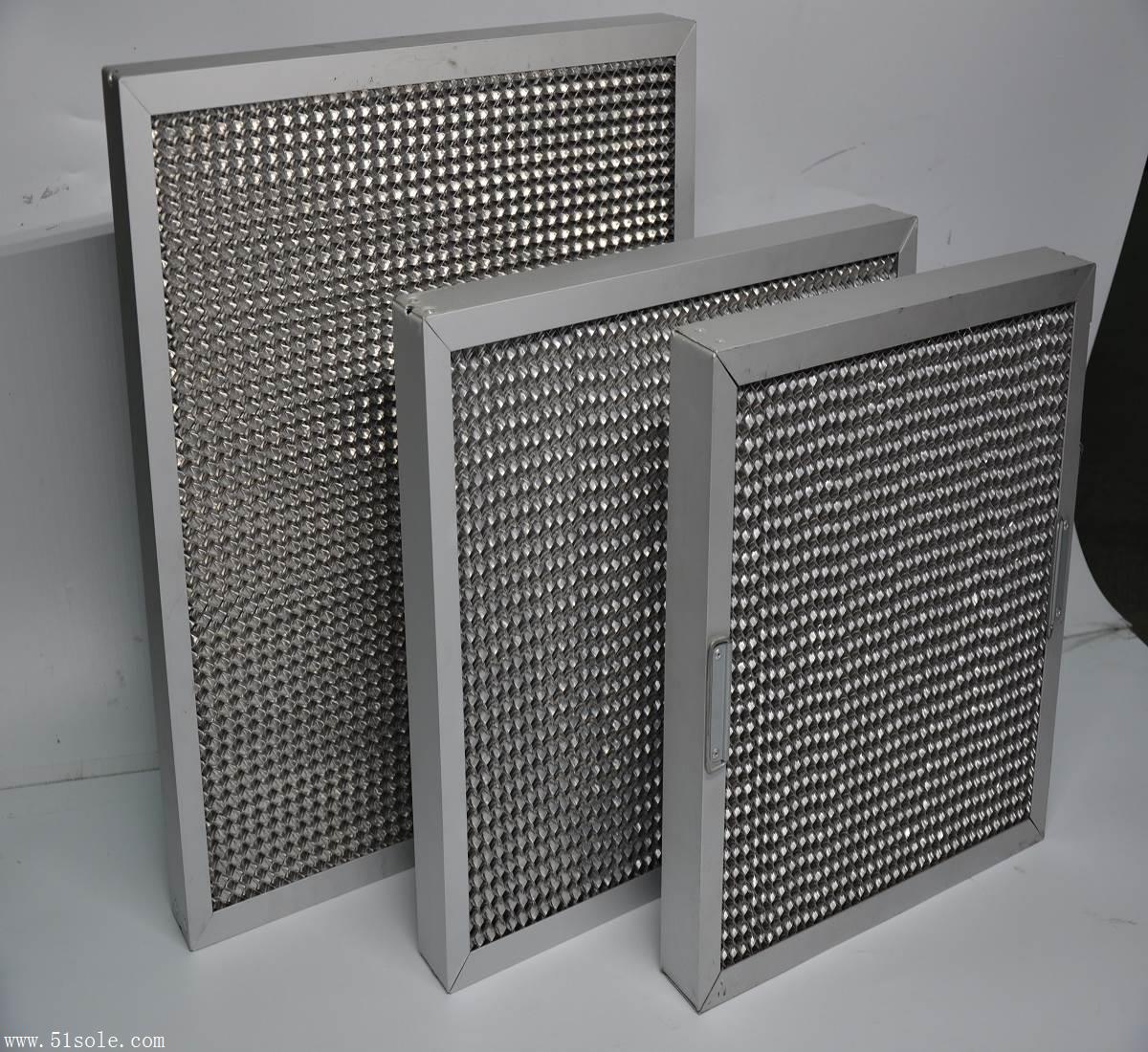 不锈钢商用厨房烟罩隔油网阻火耐高温烟罩隔油网除油网