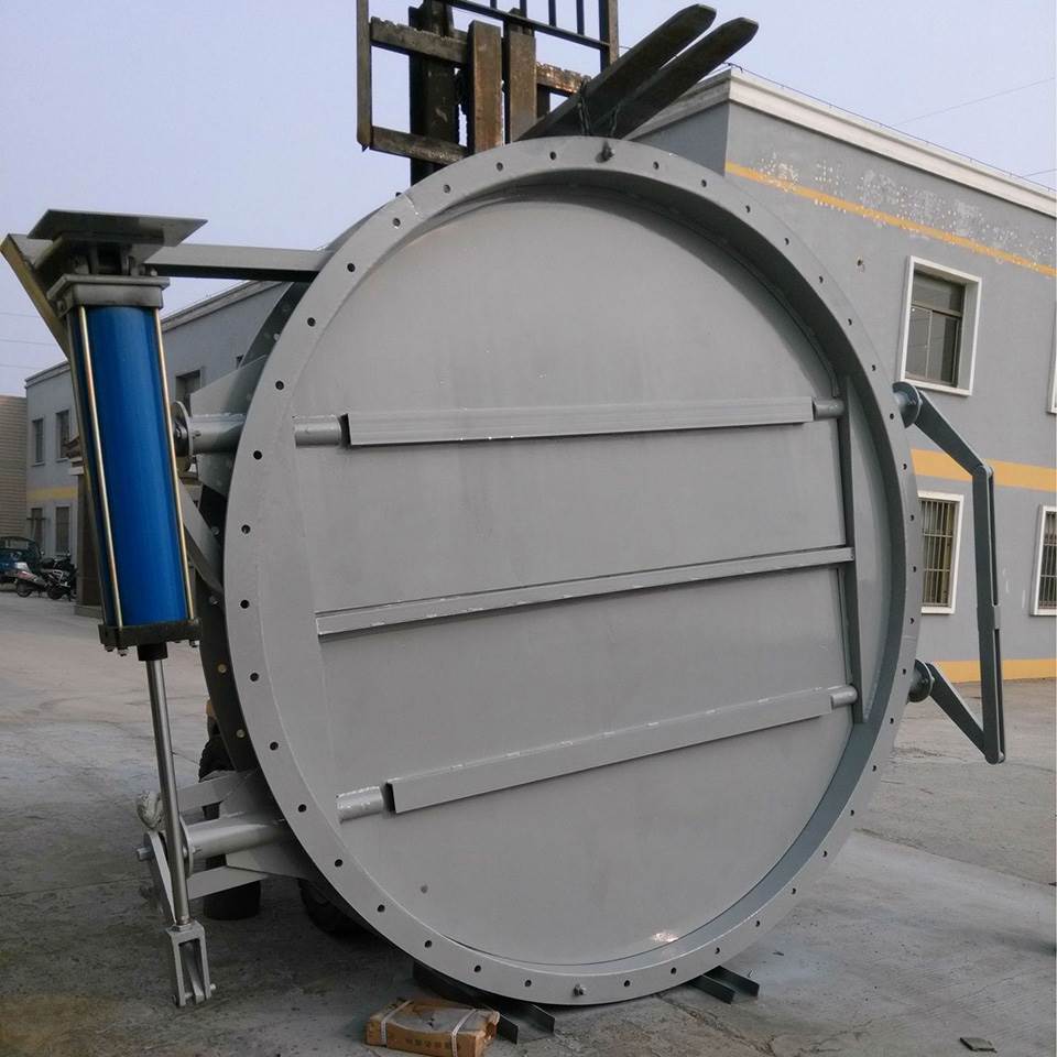 气动高温调节风门