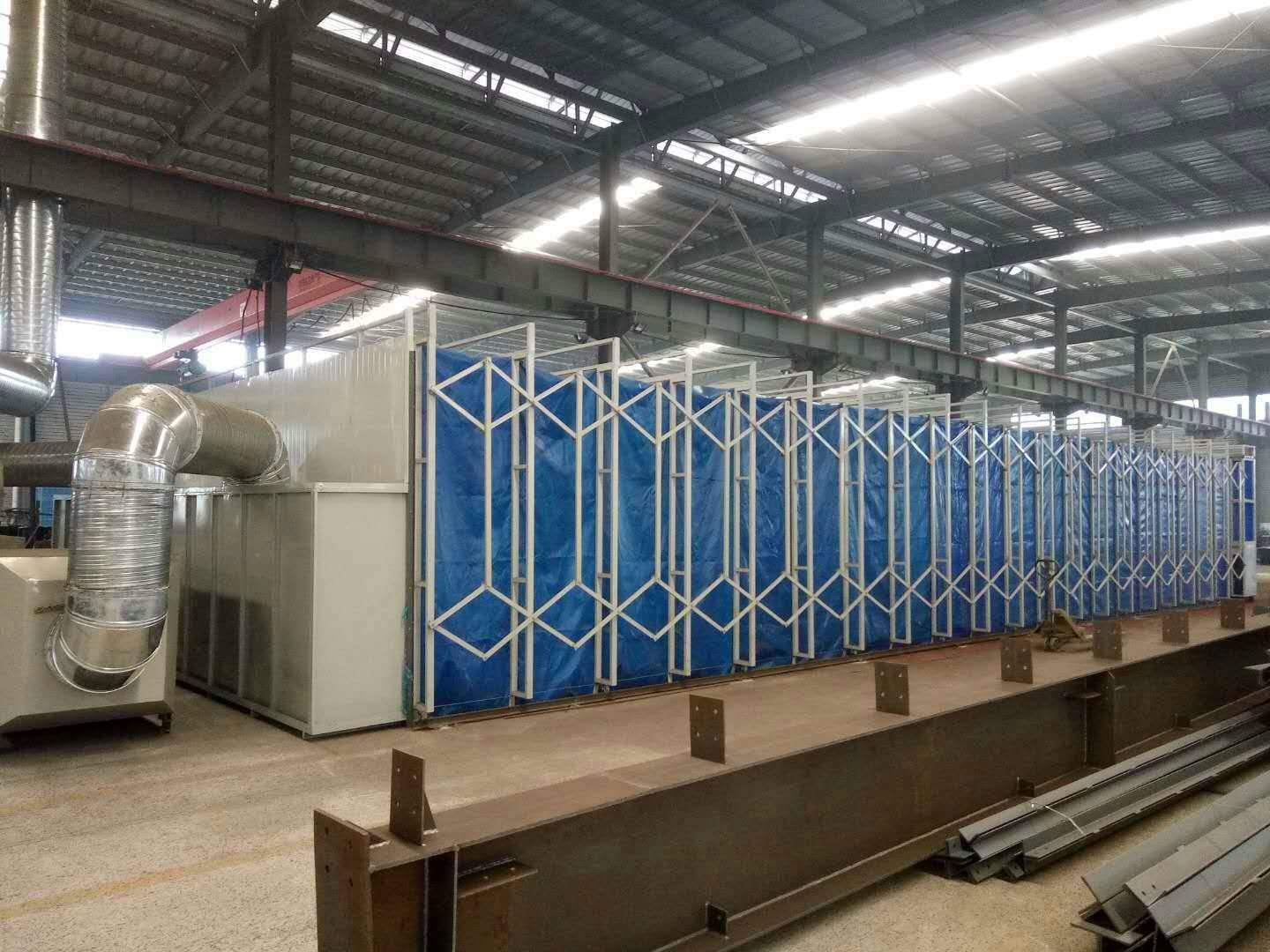 移动伸缩烤漆房 加工定做