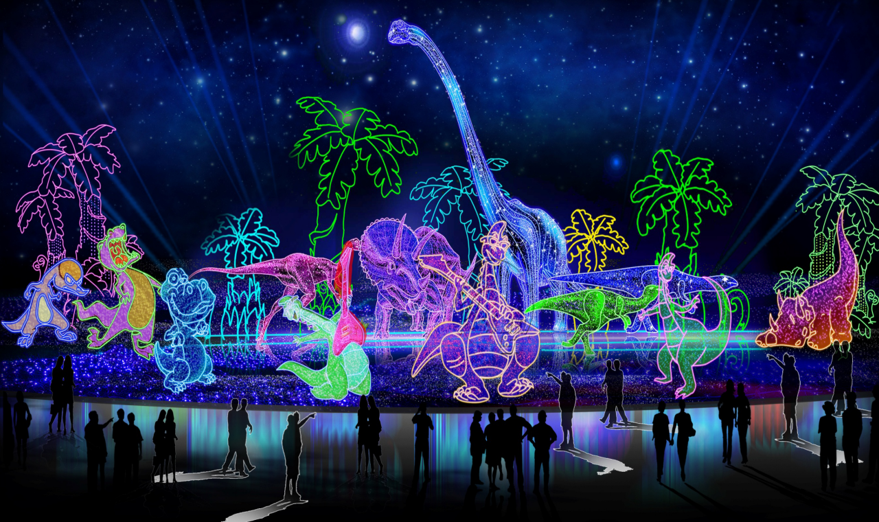 大型灯光节造型灯出租/户外景观灯定制