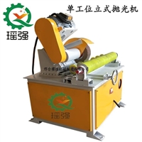 新型圆管除锈抛光机抛光效果 钢管除锈刷漆一体机