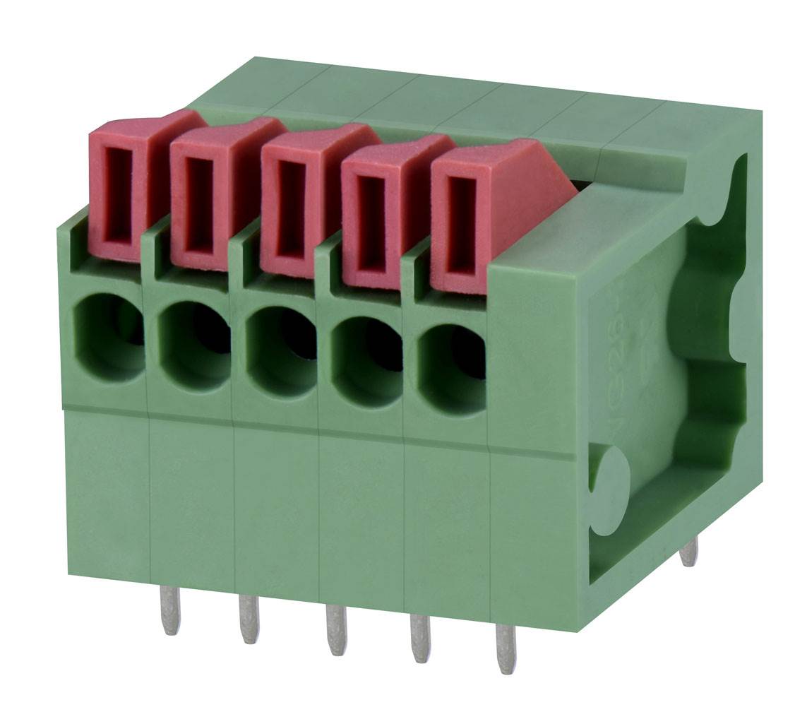 cs免螺丝压扣式接线端子