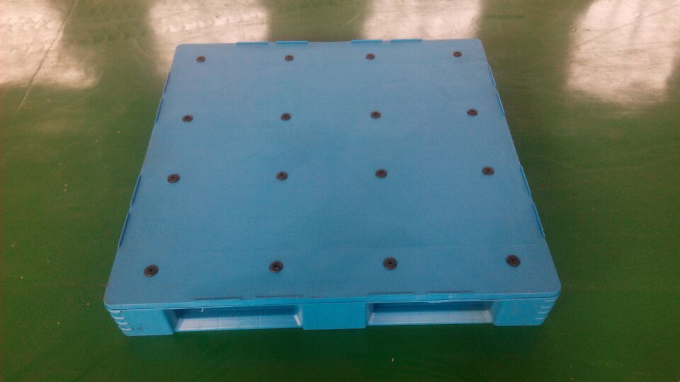 1111川字平板货架托盘 重庆塑料托盘