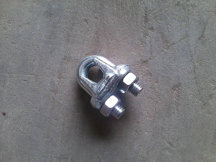 钢铰线卡头 钢丝绳夹 钢丝绳卡头