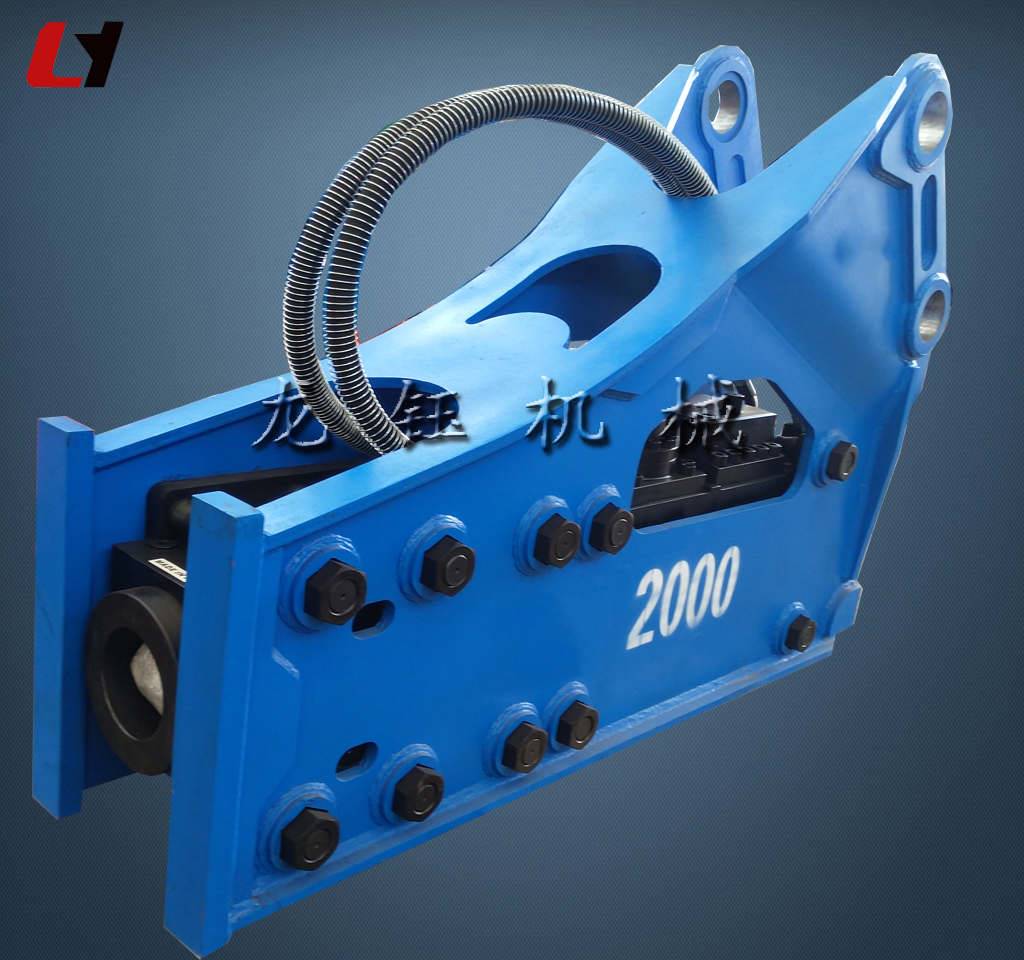 龙钰机械新品液压直角破碎锤 多用途直角分体破碎锤