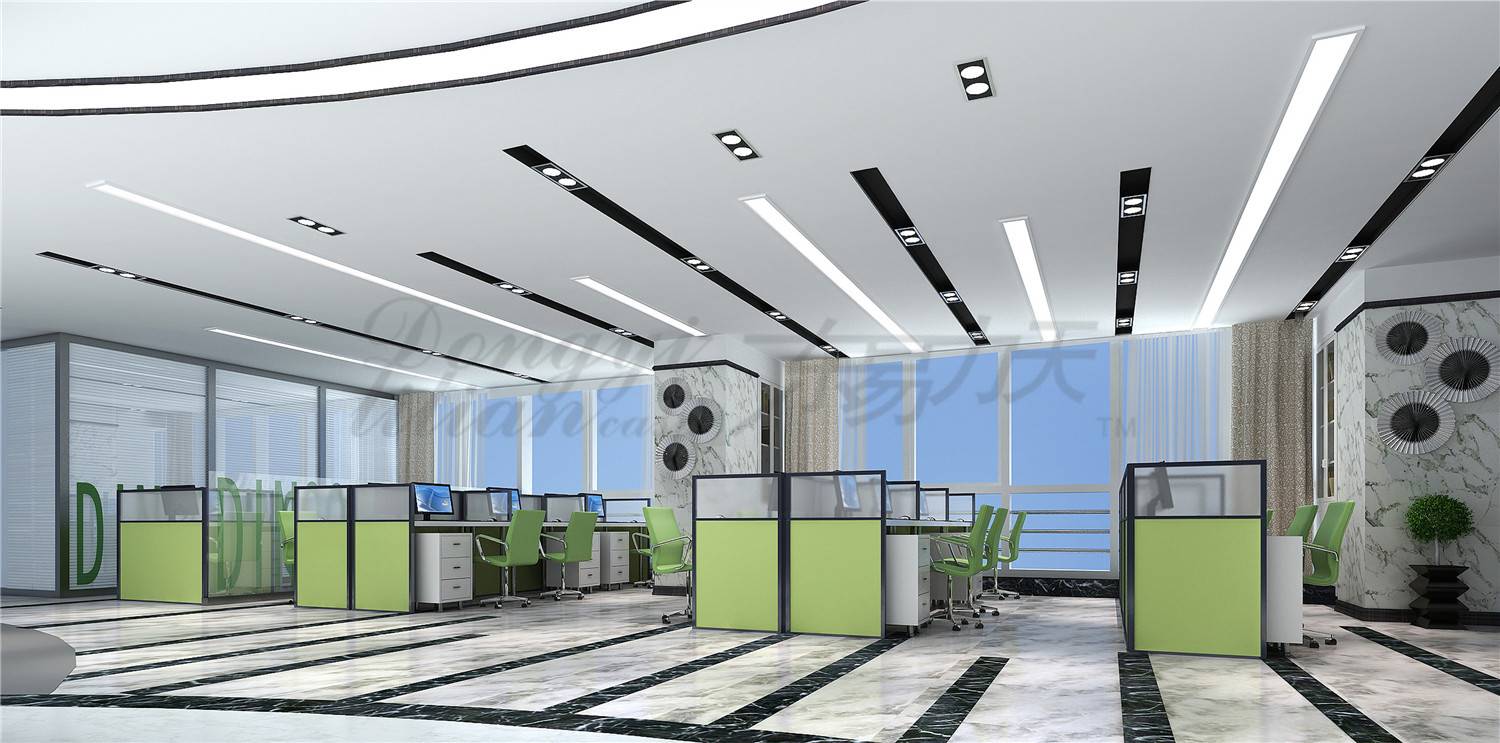 郑州公装公司东区楷林ifc案例_公司相册_河南东易力天装饰有限公司