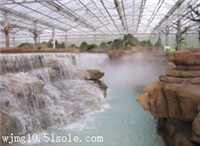 生态园景观造雾