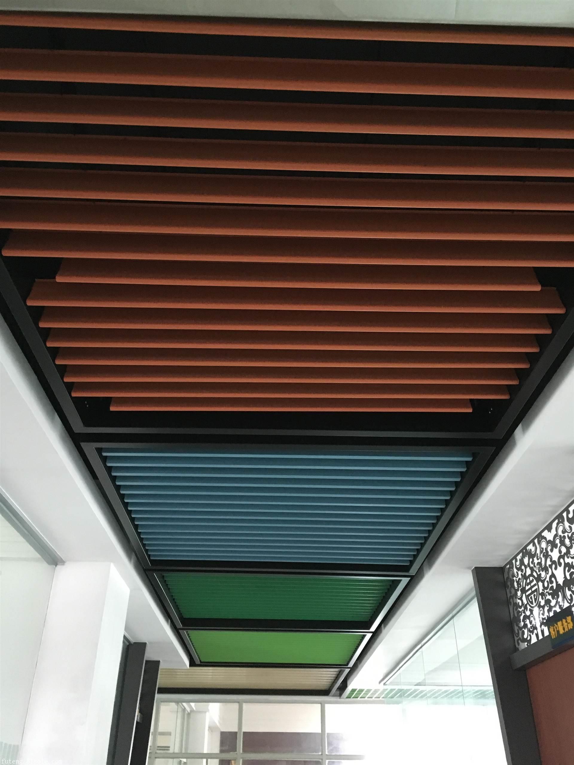 浙江市走廊通道u型方通,铝条吊顶供货商