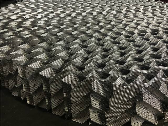 规整丝网波纹填料/金属孔板波纹填料