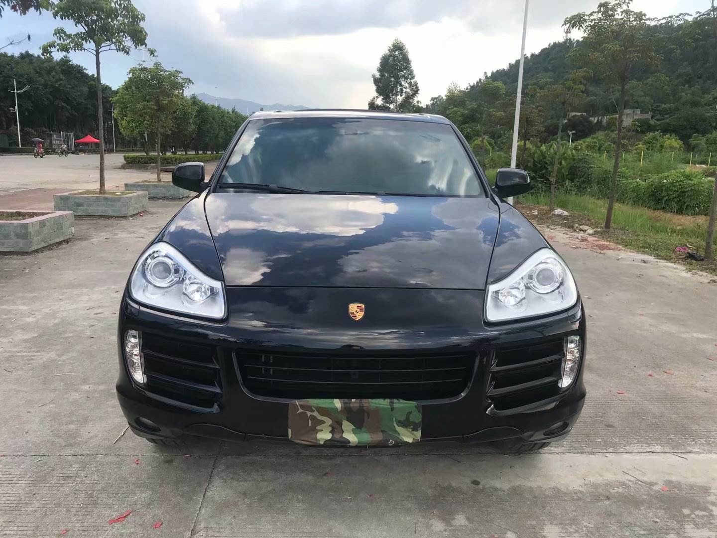 黄江水车09年保时捷卡宴48s