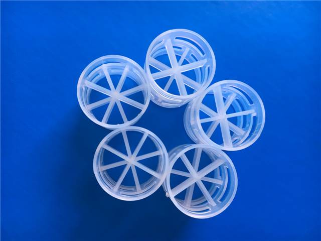 电子级氢氟酸用pfa材质鲍尔环填料采用进口原材料超洁净生产