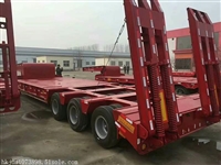 抽拉式低平板半挂车 配置参数详细摘要
