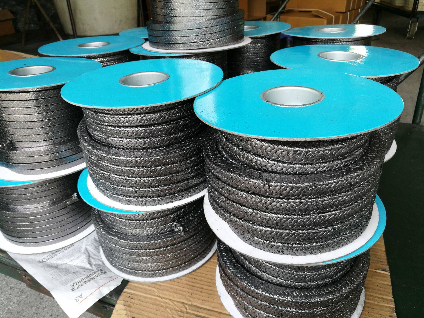 骏驰出品高压阀门缓蚀型石墨盘根