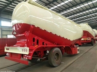 45立方粉粒物料罐车多少钱一辆 半挂式散装水泥粉罐车一般多少钱