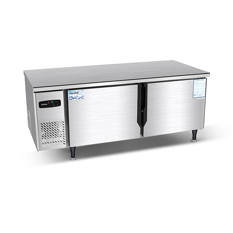 厂家直销卧式冰箱 银都工作台冰箱商用厨