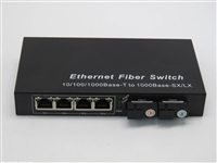千兆2光4电光纤交换机