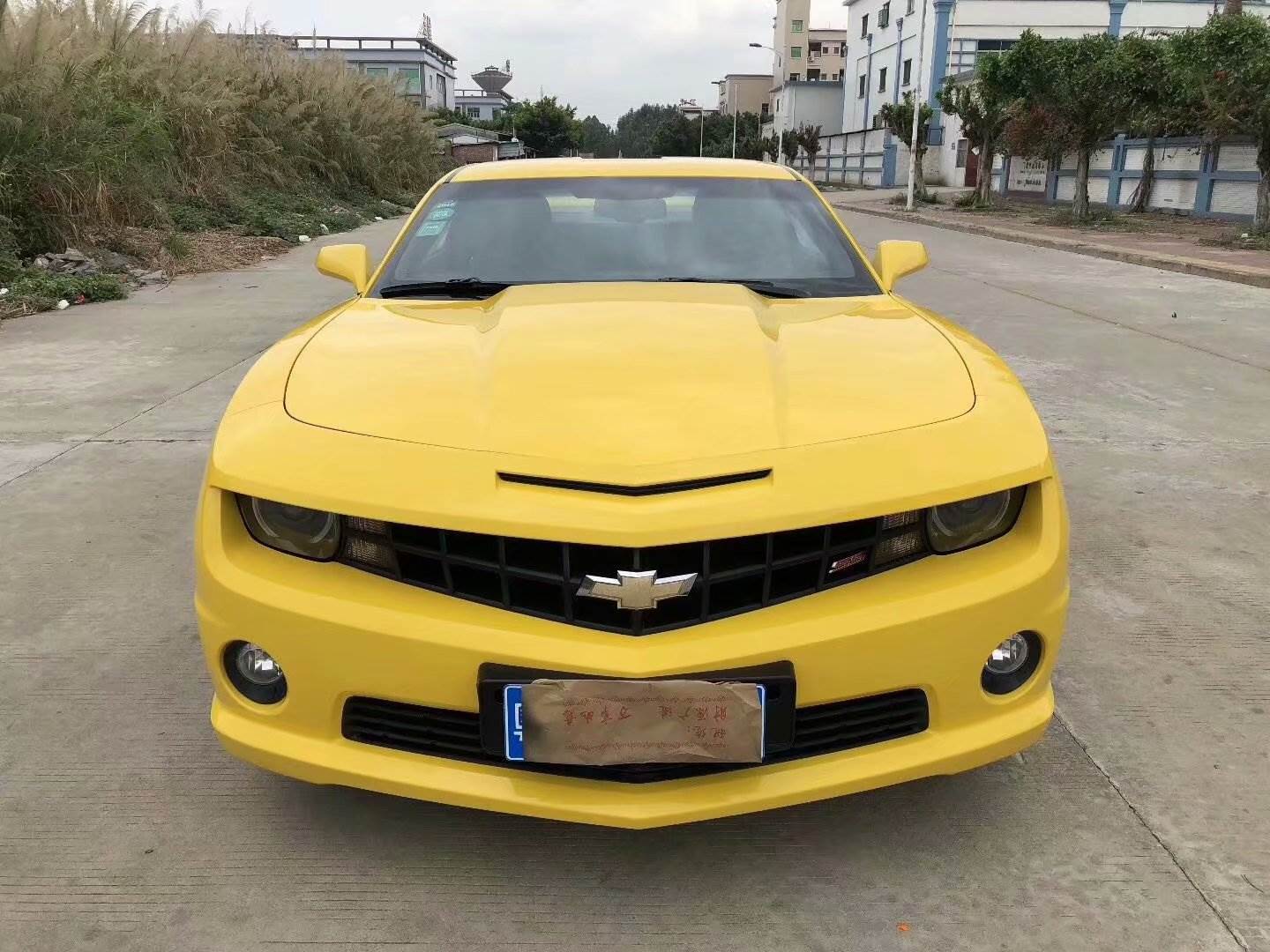 黄江二手车13年科迈罗大黄蜂62