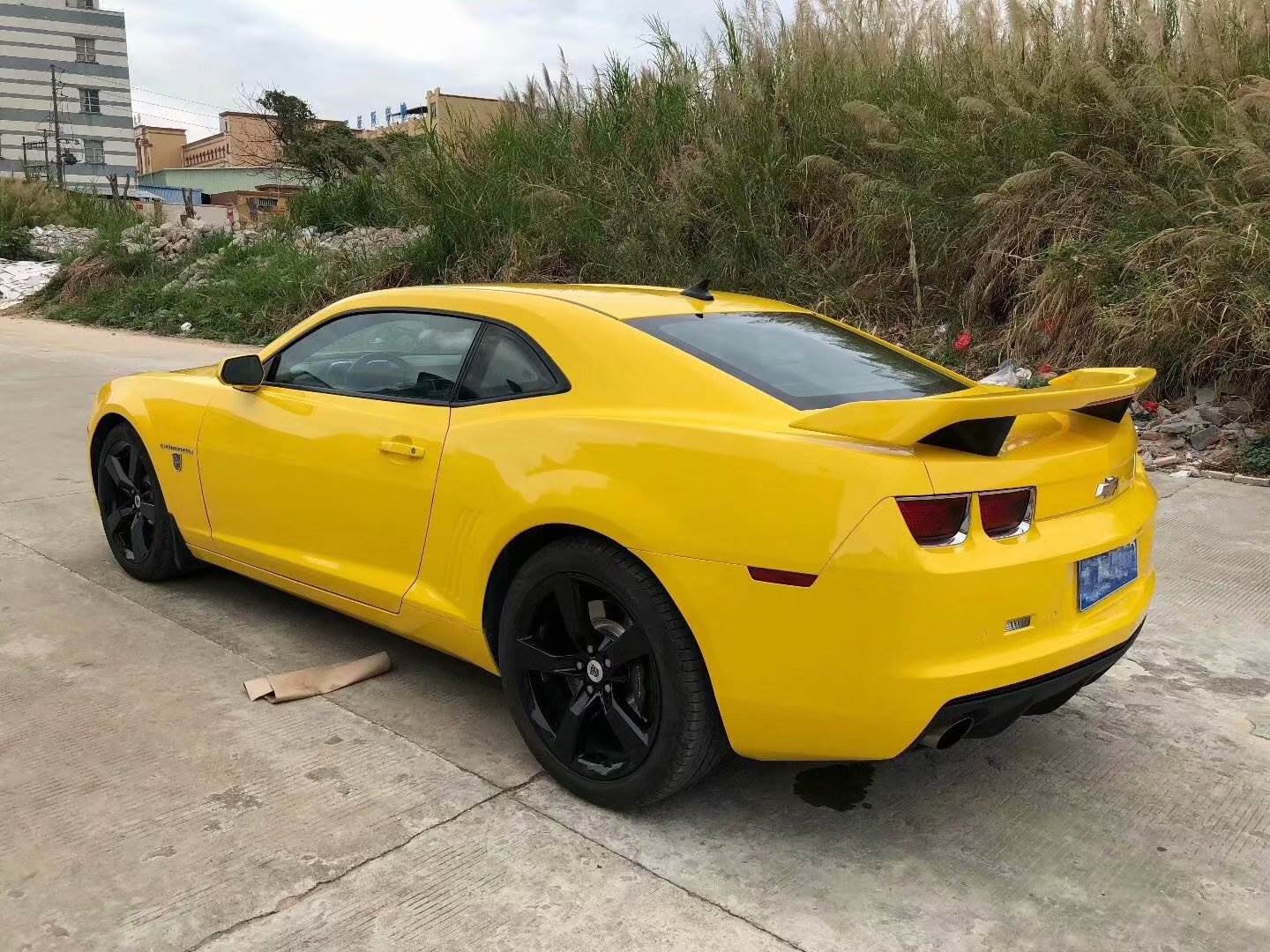 黄江二手车13年科迈罗大黄蜂62