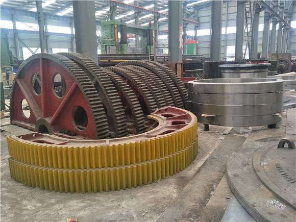 化工厂回转窑大齿轮