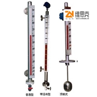 高压滑轮磁翻板液位计FZQ-FRD44显示面板PP材质一体化