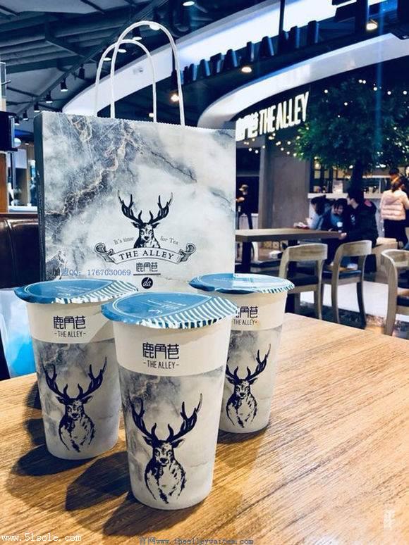 2018网红奶茶鹿角巷加盟多少万,小区域代理