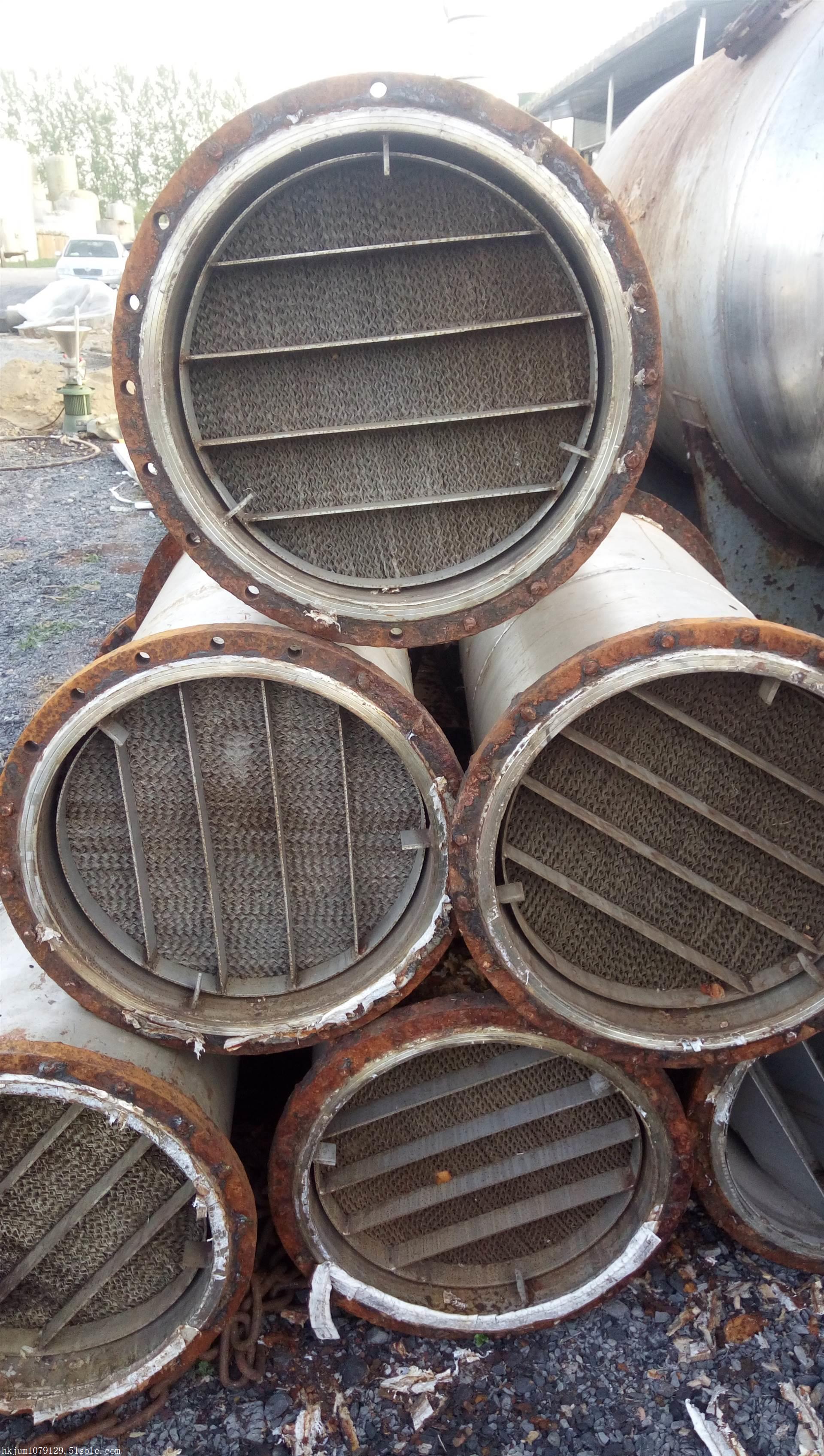 出售二手不锈钢陶瓷填料塔