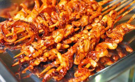 学铁板鱿鱼就来米七小吃图片_高清图-武汉米七米餐饮管理有限公司苏州