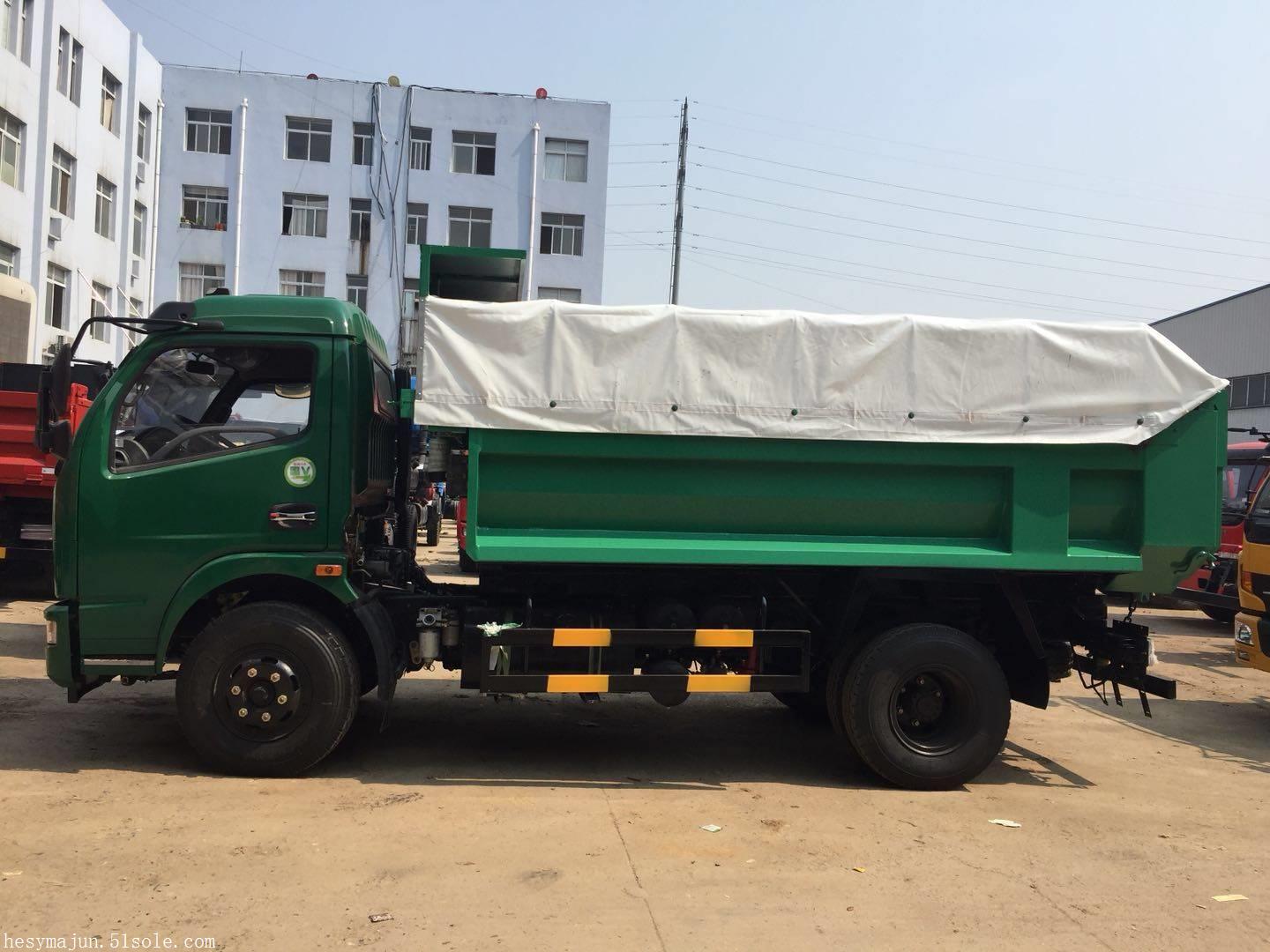 小型渣土车蓝牌42米东风蓝牌小型渣土车