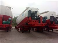 散装水泥罐运输半挂车批发价格 价格绿色