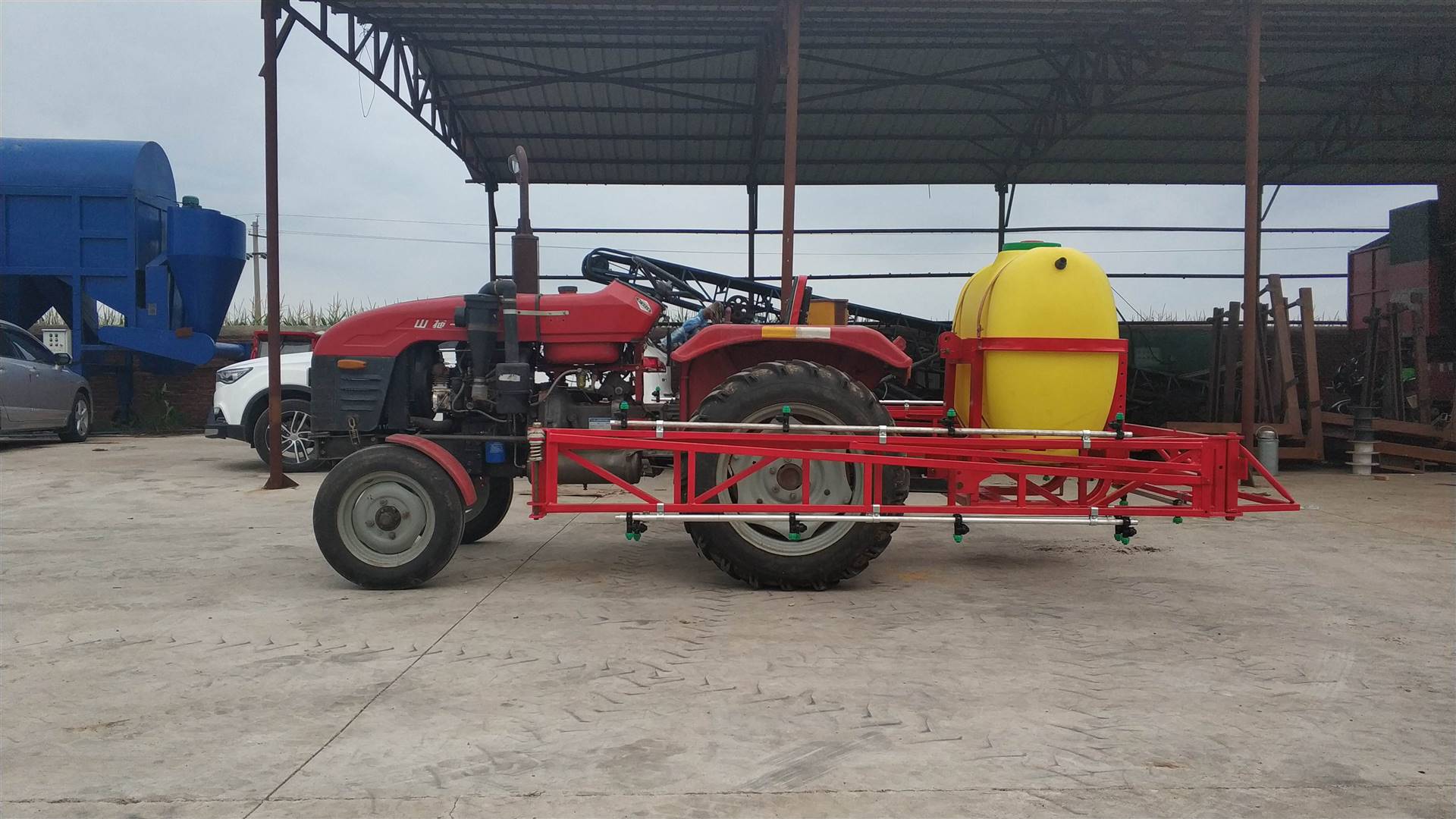 隆博3wpx-800悬挂式玉米打药机玉米喷药机