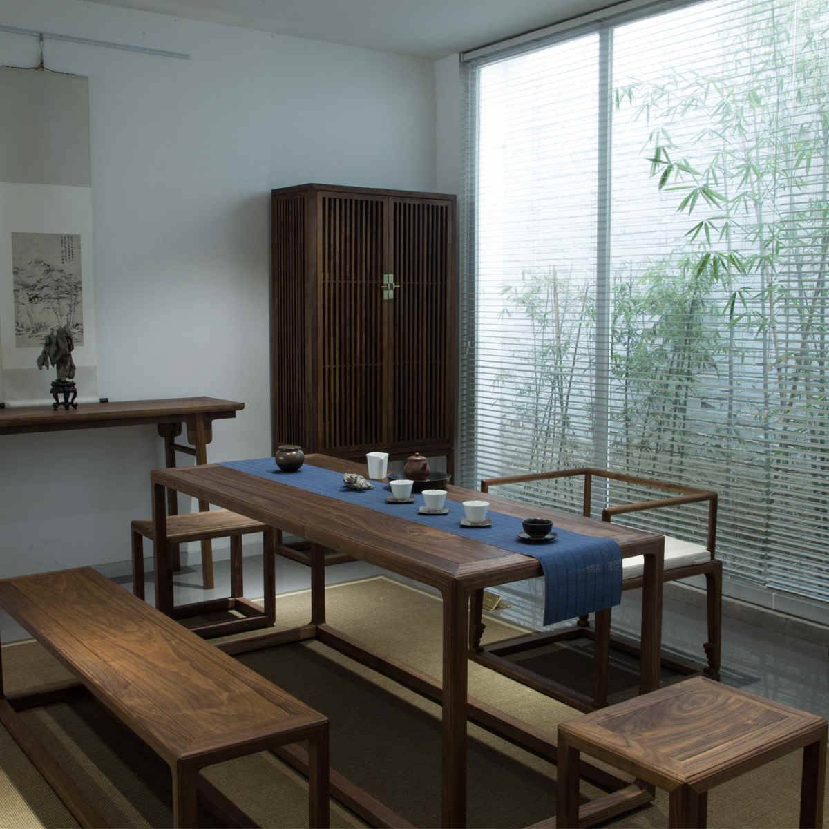 武汉茶楼家具定制 武汉中式茶楼家具 中式仿古家具定制