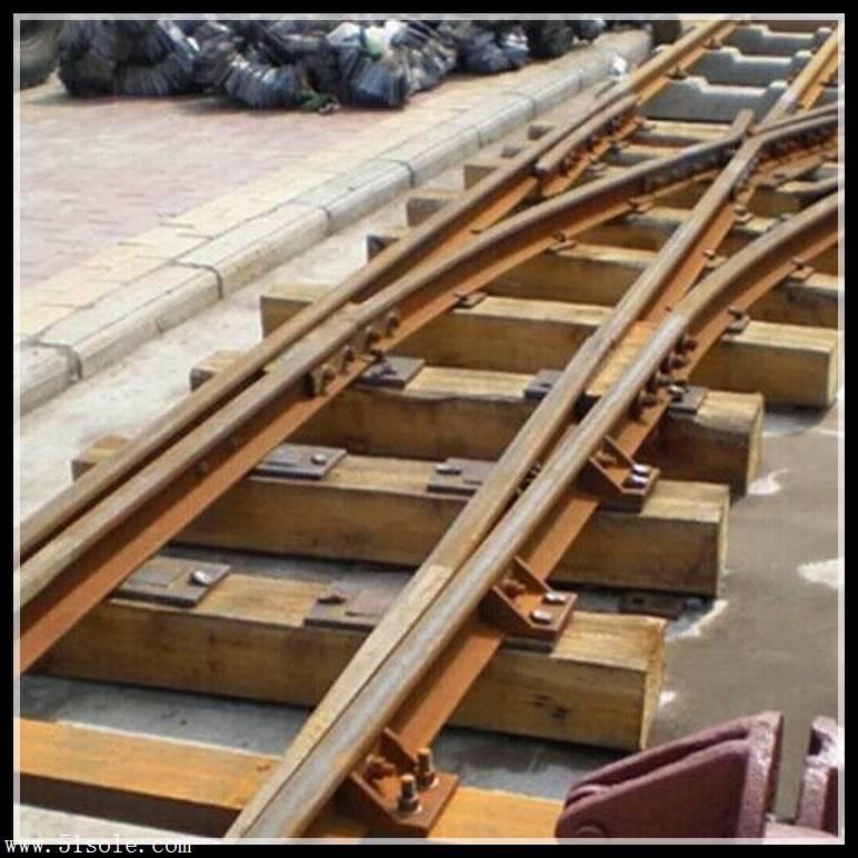 24kg/m矿用轨道道岔对称道岔厂家