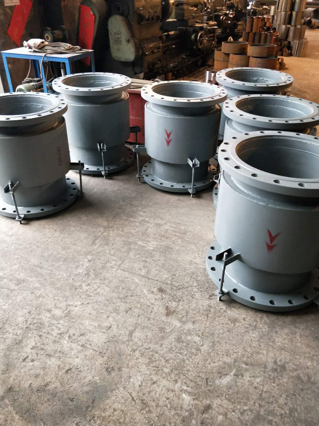 直埋内压式波纹补偿器 法兰式无约束补偿器