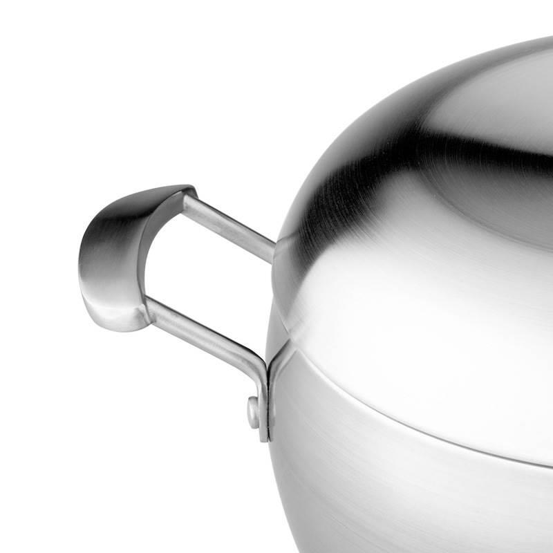 广东三a厨具不锈钢汤锅无烟无涂层锅