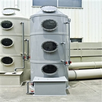 PP喷淋塔 聚丙烯洗涤净化塔 工业废气处理设备