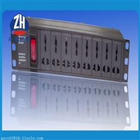 热卖PDU机柜插座/PDU电源插座/8联带开关过载PDU