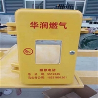 供应玻璃钢燃气表箱 防腐电仪保护箱 多表位燃气表箱