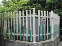 定做变压器围栏 PVC塑钢护栏围栏 燃气站围栏厂家直销