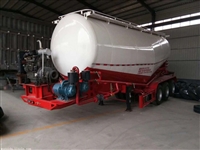 40吨散装水泥罐车多少钱一台 散装水泥罐运输半挂车厂家直销