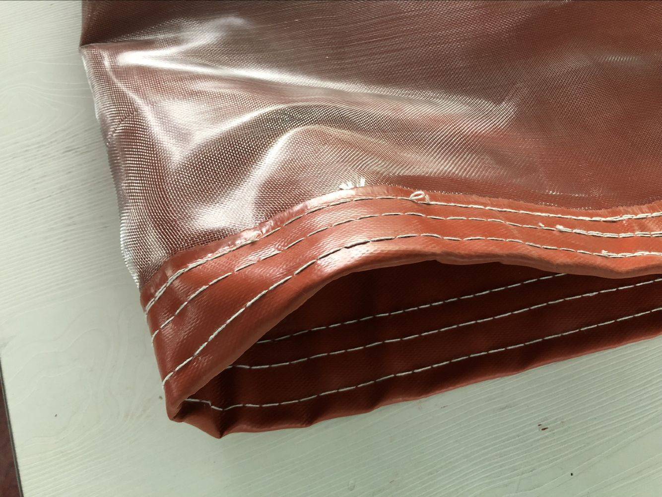 弘之盛耐酸碱耐磨软连接蒙皮圈带