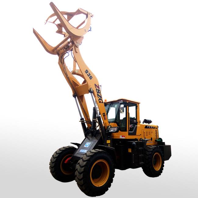 小型抓木机928加高臂抓木机抓圆木用的抓车