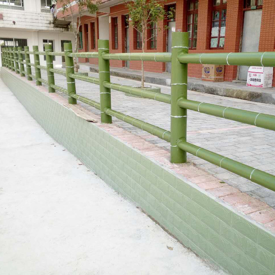 仿竹护栏—竹绿色 - 建材批发交易网