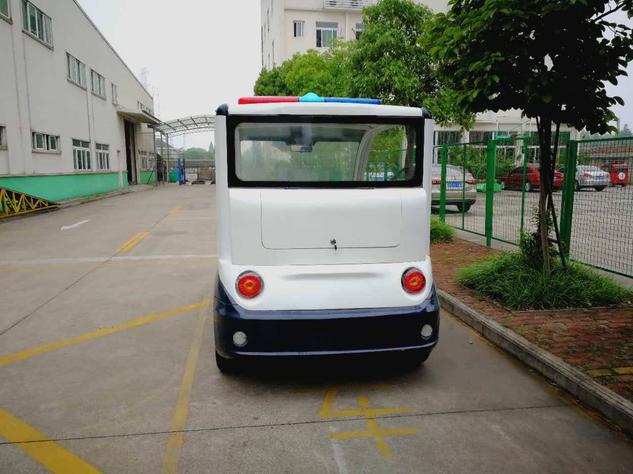 5座8座不带门电动巡逻车大学校园保安巡逻车