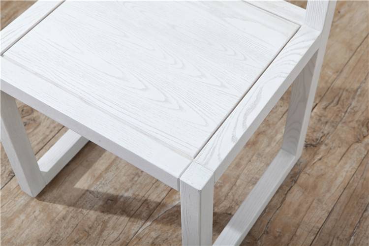 木言木语时尚简约白色餐椅006-1#出售